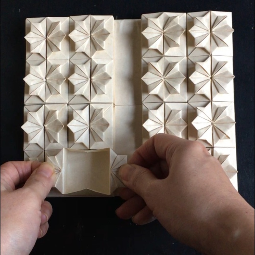 Origami Thread Book